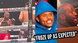 “FROZE UP SCARED” SHAKUR STEVENSON CHECKED AND DOES NOTHING | DIEGO PACHECO DESTROYS TEAM CRAWFORD