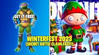 Winterfest has Hidden FREE Gifts (5% of Players in Fortnite)