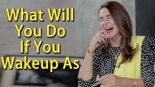 What Will You Do If You Wakeup As ? | Yumna Zaidi Funny Interview | SB2G | Desi Tv