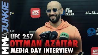 Ottman Azaitar details training with MMA's biggest stars | UFC 257 interview