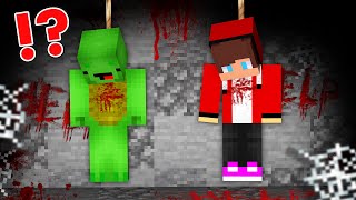 JJ and Mikey HANGED THEMSELVES - in Minecraft - Maizen