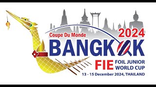 FIE Foil Junior World Cup : Team Men's Foil (Table of 32)  / Team Women's Foil (Table of 16)