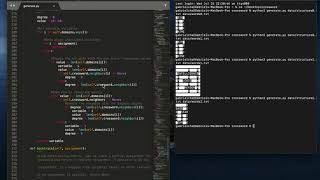 Artificial Intelligence Solves Crossword Puzzles using Backtrack() Method