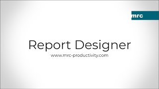 Report Designer