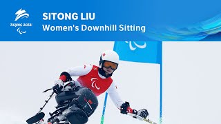 🇨🇳Liu Sitong had to settle for bronze in the Women's Downhill Sitting | Beijing 2022