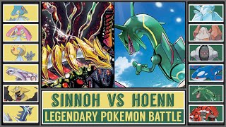 SINNOH vs HOENN | Legendary Pokémon Battle