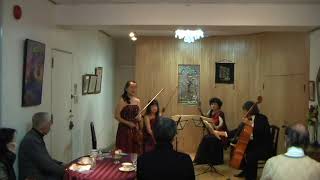 Beethoven Stringquartet No.6 1st mov. Yokohama Stringquartet ベートーヴェン　弦楽四重奏曲第6番変ロ長調第1楽章　横浜弦楽四重奏団