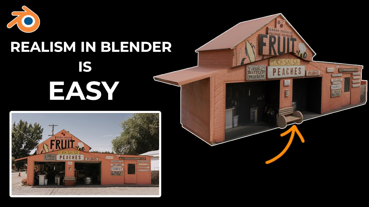 From Photo To Realism In Blender - YouTube