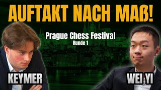 Kann Vinny K. noch klassisches Schach? Keymer - Wei Yi