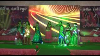 mega avirbhav2016 puvvulaku dance by satya\u0026group