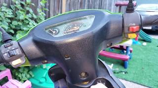 TaoTao 50cc Chinese Scooter - Bought Not Working (Fix It) - Part 1