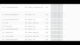How to copy assignments into delta math