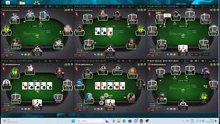 Livestream Pokermasters Academy 9 max ante cashgame  GG Poker.