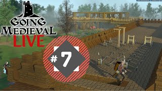 Let's Work on Getting FIRE TRAPS! | Going Medieval Live - Ep. 7