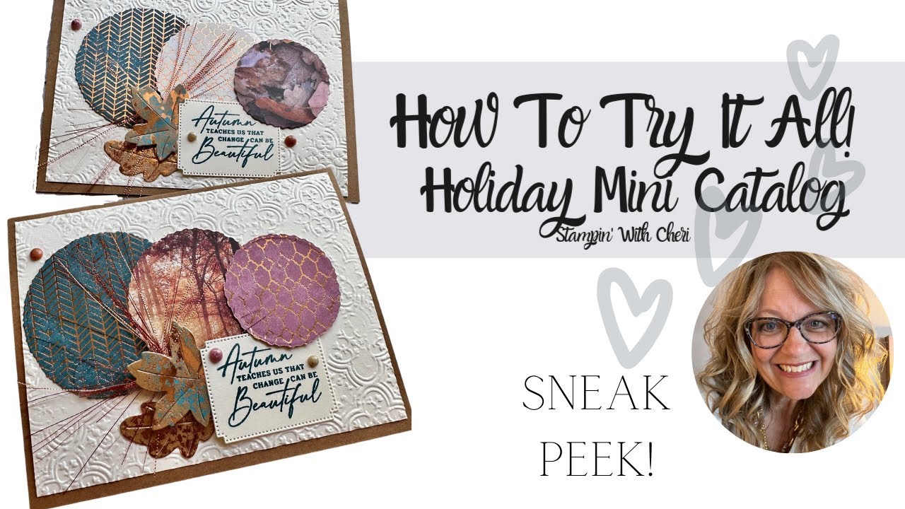 You Can Try It All Sneak Peek W Autumn Leaves Suite Stampin Up Youtube