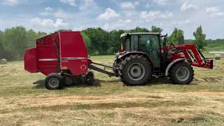 Massey 4707 \u0026 1745 Baler