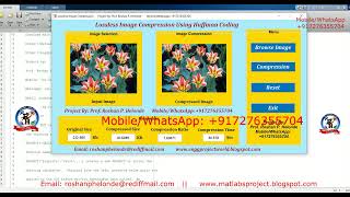 Image Compression Using Huffman Coding | Huffman Image Compression Using Matlab Project Code