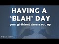 [f4a] Your girlfriend cheers you up [listener request][ASMR role play][sweet]