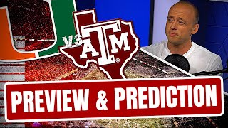Miami vs Texas A&M - Preview + Prediction (Late Kick Cut)