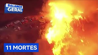 Incêndios na Califórnia causam mortes e destruição