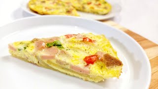 SIMPLE !! Buat Sarapan Pagi Praktis | Omelet Kentang | Omelette Potato Recipe