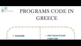 GRID COMPUTING PROGRAMS CODE IN GREECE