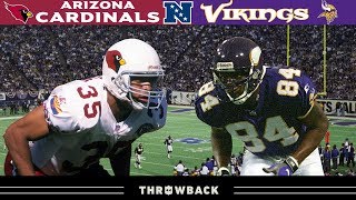 Randy Moss' FIRST Playoff Game! (Cardinals vs. Vikings, 1998 NFC Divisional)
