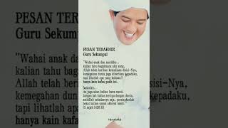 Pesan Terakhir Abah Guru Sekumpul ,,, masya allah #pecintaulama #nasehatulama #abahgurusekumpul