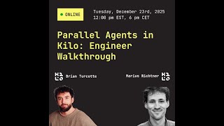 Parallel Agents in Kilo: Engineer Walkthrough