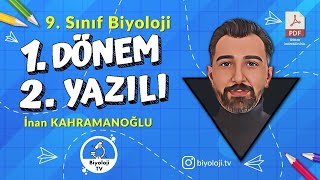 9.Sınıf Biyoloji 1.Dönem 2.Yazılı | 2024-2025