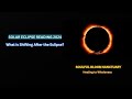 Post Solar Eclipse Reading: What is shifting?