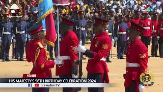 King's 56th Birthday | Umbutfo Defense Force Drill Display