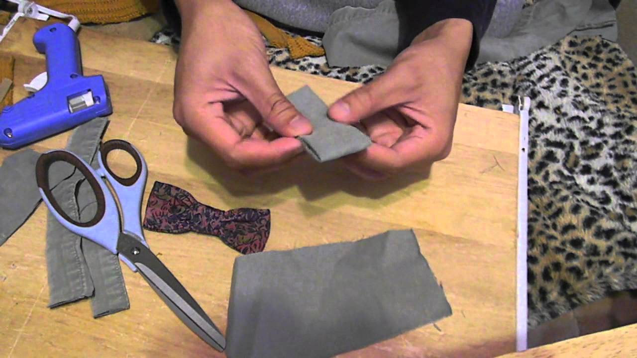 Diy Bowtie Tutorial 2 Youtube