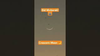 Eid ul Fitr | Crescent Moon | Eid Mubarak | #eid #eidmubarak #eidulfitr #crescent #crescentmoon