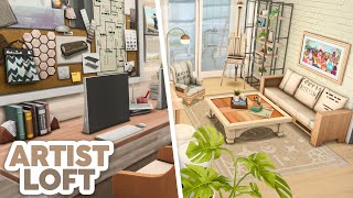 Artist Loft // The Sims 4 Speed Build: Apartment Renovation