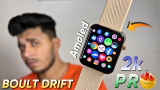 ₹2000 Super Amoled Display Smartwatch⚡️|| With NFC, Games, Calculator, Draining😳|| Boult Drift Pro