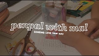 💌 "sending love your way" pen pal w/ mal | ep. 01