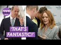 Fashion Queen Stella McCartney Admires Prince William’s Tie