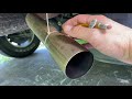 chrome tailpipe bolt on exhaust tip installation sound test and review