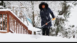 SNOW VLOG രാവിലെ പുറത്തേക്കു നോക്കിയതാ ശെരിക്കും ഞെട്ടിഎല്ലാം മഞ്ഞിൽ മൂടി  ചെടികൾ എല്ലാം പോയി