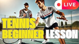 Easy Tennis Start Live Stream - Tennis Beginner Lesson