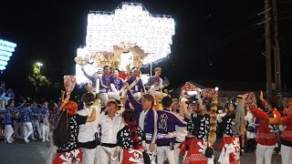 令和4年 山城 芸大パレード退場 壹須何神社秋祭り だんじり祭