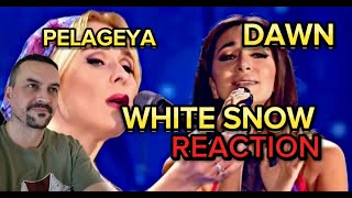 PELAGEYA AND DAWN WHITE SNOW ЭТО ЛУЧШИЙ ДУЭТ 2018 ГОДА! ПЕЛАГЕЯ И ЗАРА - БЕЛЫМ СНЕГОМ reaction