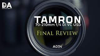 Tamron 70-210mm f/4 Di VC USD (A034):  Final Review | 4K