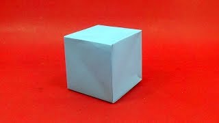 Easy Way To Make An Origami Paper Cube Box - Handmade Cube Box