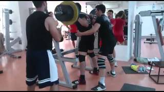 SQ 240kg x 3, BELT \u0026 WREPS, BW 110kg