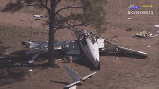 Witness explains what she saw moments before plane crash in Albuquerque