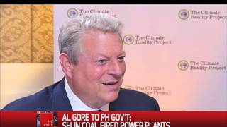 Al Gore to PH gov't: Shun coal-fired power plants