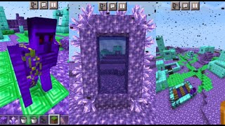 Secret Amethyst Portal to The Amethyst World. No Mods!