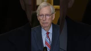 McConnell freezes mid-speech at U.S. Capitol